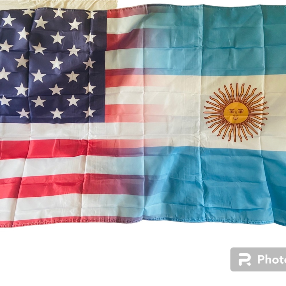 ARGENTINA USA - Flag